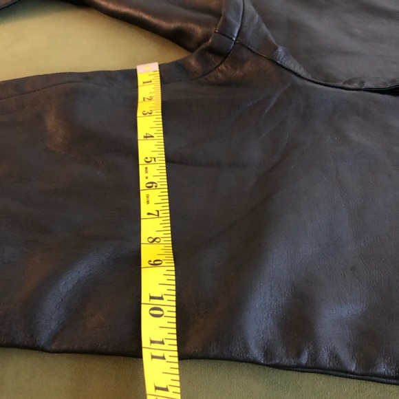 Supple High Waist Leather Pants - Picture 9 of 14